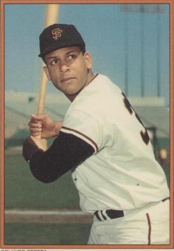 1985 Topps Circle K All Time Home Run Kings - Orlando Cepeda #24