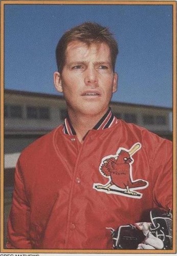 1987 Topps - Greg Mathews #60