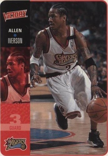 ALLEN IVERSON 100枚限定 100% Authentic Allen Iverson Vintage Champion 99 00 76ers