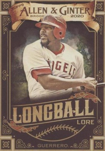 2020 Topps Allen & Ginter's - Vladimir Guerrero #LL-16