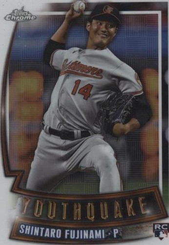 2023 Topps Chrome Update Series - Shintaro Fujinami #YQ-57