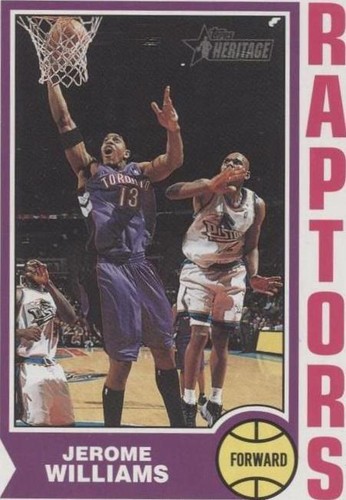 2001-02 Topps Heritage - Jerome Williams #167