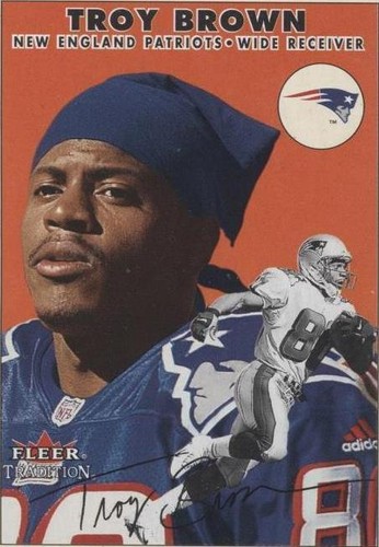 2000 Fleer Tradition Troy Brown #40