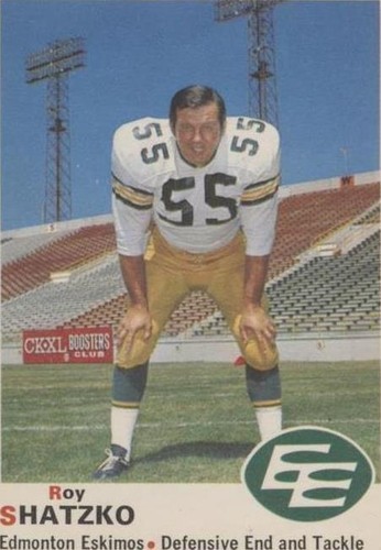 1970 O-Pee-Chee CFL Roy Shatzko #53