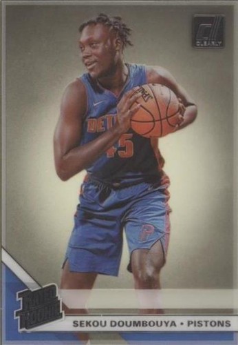 PANINI NBAカード CLEARLY DONRUSS The Rookies SEKOU DOUMBOUYA 43/49 #6 送料無料 中古 IT1 Panini Nba Card Clearly Donruss The Rookies Sekou Doumbouya