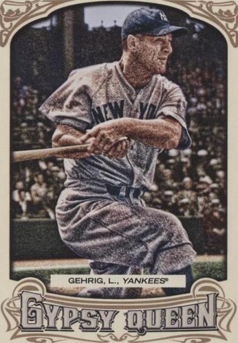 2014 Topps Gypsy Queen - Lou Gehrig #348