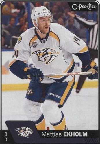 2016-17 O-Pee-Chee - Mattias Ekholm #306