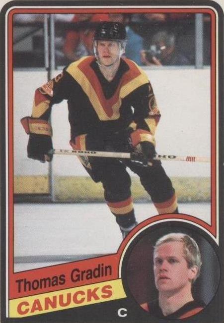1984-85 O-Pee-Chee - Thomas Gradin #319