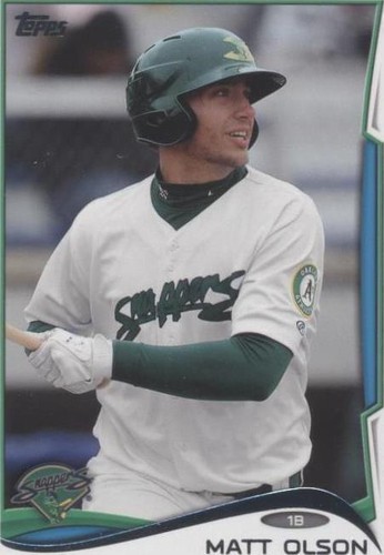 2014 Topps Pro Debut - Matt Olson #58