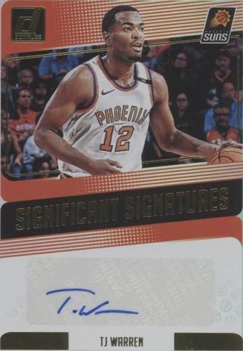 2018-19 Panini Donruss - T.J. Warren #SS-TJW