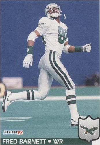 1992 Fleer Fred Barnett #316