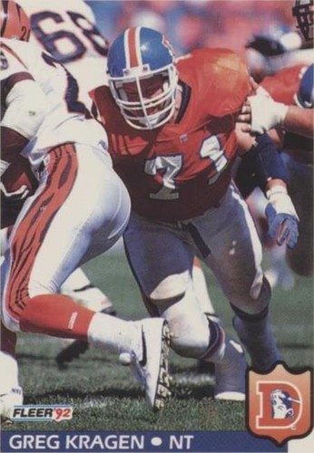 1992 Fleer Greg Kragen #99