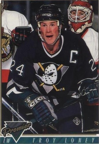 1993-94 O-Pee-Chee Premier - Troy Loney #340
