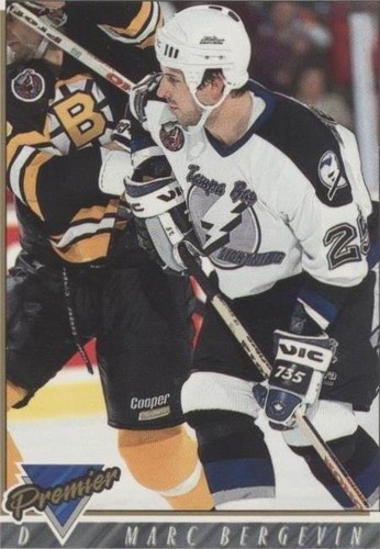 1993-94 Topps Premier - Marc Bergevin #373