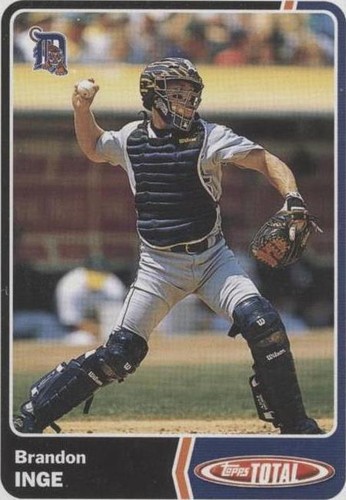 2003 Topps Total - Brandon Inge #352