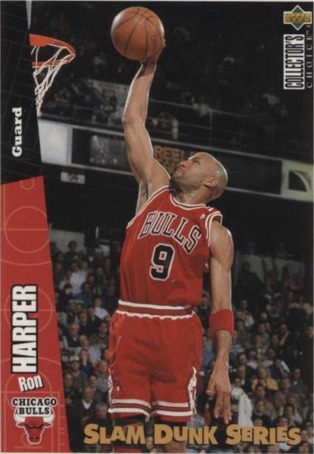 1996-97 Upper Deck Collector's Choice Nestlé Slam Dunk Series - Ron Harper #3
