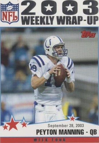 2004 Topps Peyton Manning #294