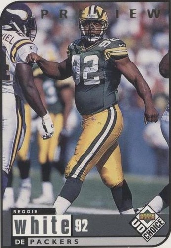 1998 Upper Deck UD Choice Preview Reggie White #67