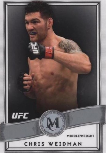 2016 Topps Museum Collection - Chris Weidman #37
