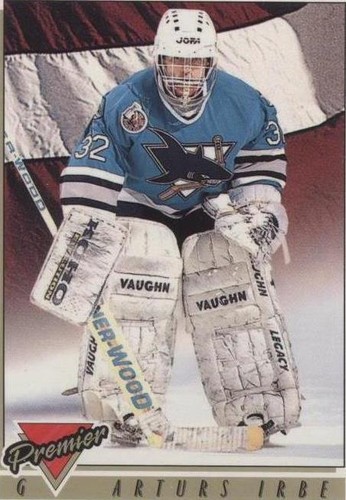 1993-94 O-Pee-Chee Premier - Arturs Irbe #442
