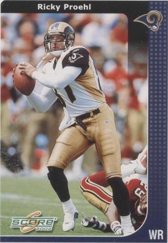 2002 Score Ricky Proehl #218