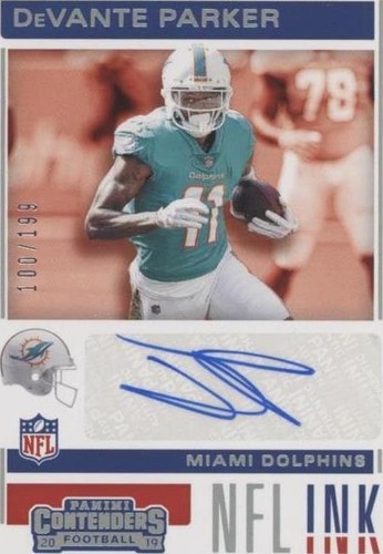 2019 Panini Contenders Devante Parker #NI-DP