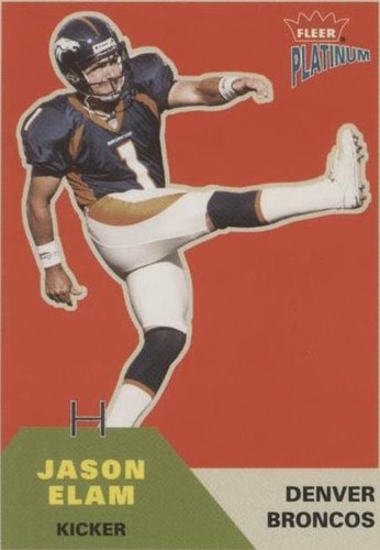 2002 Fleer Platinum Jason Elam #111