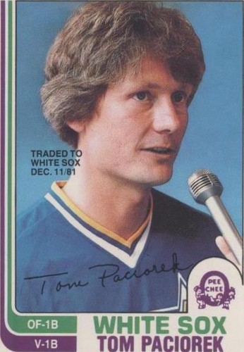 1982 O-Pee-Chee - Tom Paciorek #371