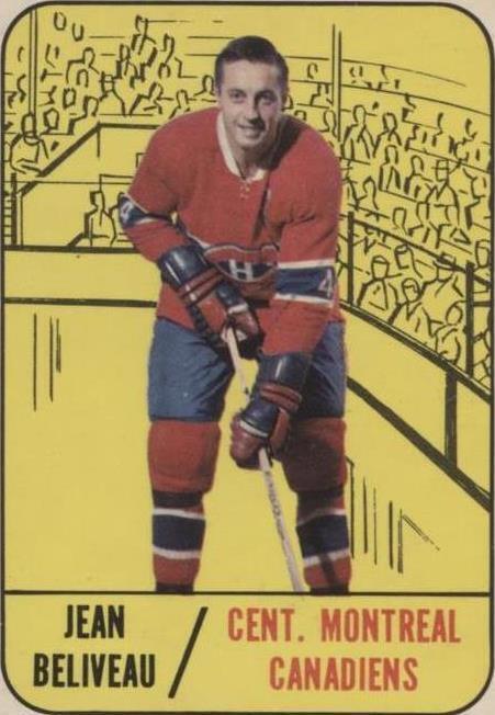 1967-68 Topps - Jean Beliveau #74