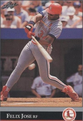1992 Leaf - Felix Jose #63