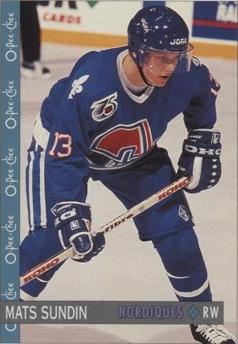 1992-93 O-Pee-Chee - Mats Sundin #110