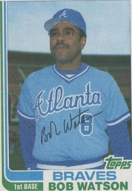 1982 年 Topps 交易 - Bob Watson #125T