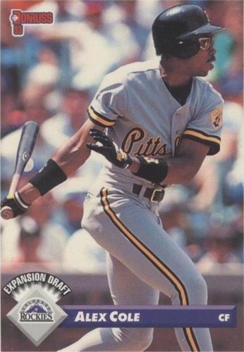 1993 Donruss - Alex Cole #786