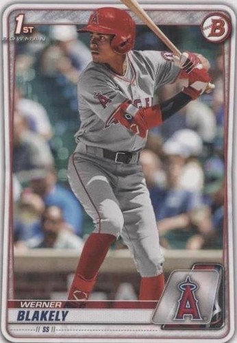 2020 Bowman Draft - Werner Blakely #BD-128