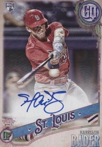 2018 Topps Gypsy Queen - Harrison Bader #GQA-HB