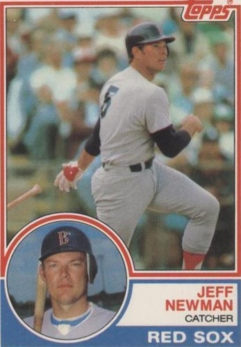 1983 Topps Traded - Jeff Newman #80T