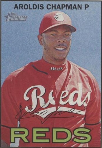 2016 Topps Heritage - Aroldis Chapman #80