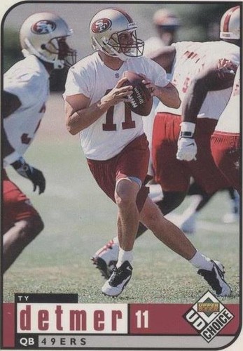 1998 Upper Deck UD Choice Ty Detmer #415