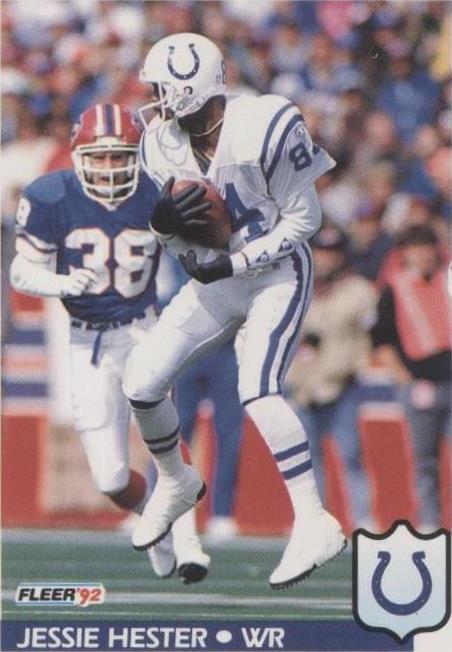 1992 Fleer Jessie Hester #165