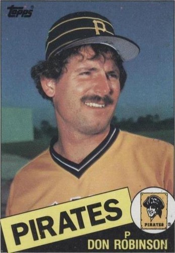 1985 Topps - Don Robinson #537