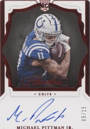 2020 Panini Flawless Michael Pittman Jr. #RSS-MPI
