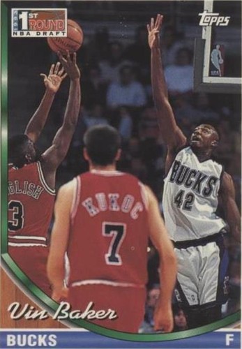 Vin Baker RC 1993-94 Fleer Ultra Basketball Rookie Card #282
