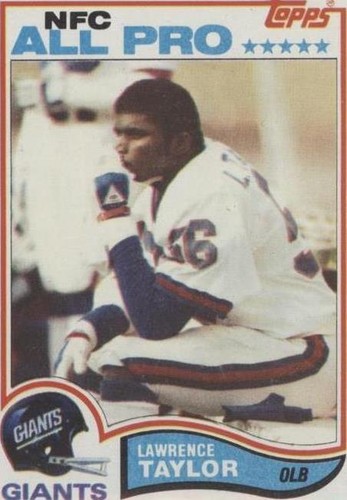 1982 Topps Lawrence Taylor #434