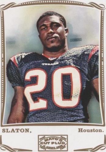 2009 Topps Mayo Steve Slaton #240