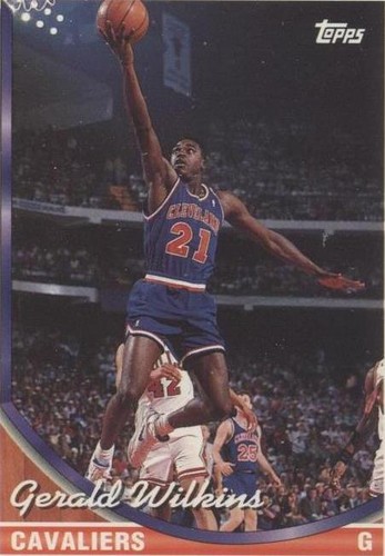 1993-94 Topps - Gerald Wilkins #62