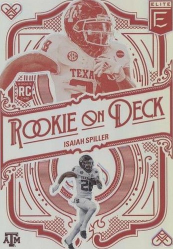 2022 Panini Donruss Elite Isaiah Spiller #RD-7