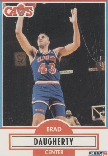 1990-91 Fleer - Brad Daugherty #31