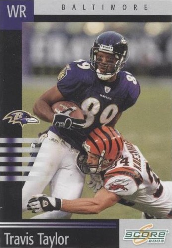 2003 Score Travis Taylor #8