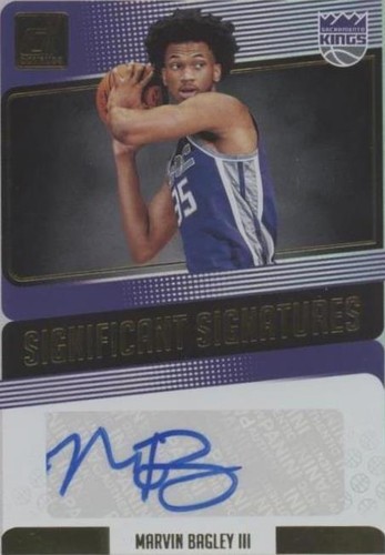 2018-19 Panini Donruss - Marvin Bagley III #SS-MB3