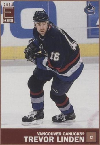 2003-04 Pacific Exhibit - Trevor Linden #142